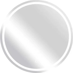 Kerek, 80 cm-es LED fürdőszobai tükör érintésvezérléssel