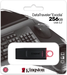 USB flash meghajtó DataTraveler Exodia 256GB USB 3.2 Gen 1