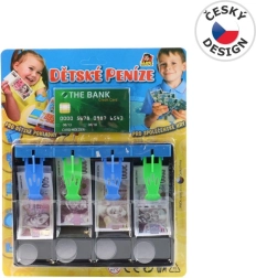 Pénztárgép cseh pénzzel 28 × 22 cm