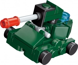 QMAN mini építőkészlet 3 az 1-ben tank