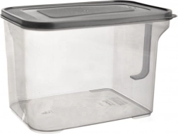 Szürke szóródó élelmiszer-tároló edény 1,7 l