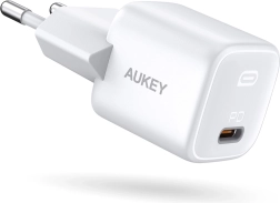 aukey omnia mini usb-c töltő 20 w pd gyorstöltés