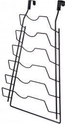 Fém fedőtartó RADKA, fekete