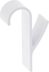 Akasztó fürdőszobai radiátorra – fehér