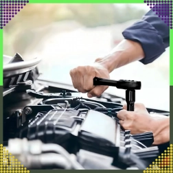 3/8''-os ütvecsavarozó dugókulcs készlet, 50 darab, kofferes