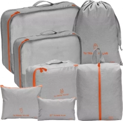 Utazásszervező a bőröndbe - 7 darabos szett Trizand