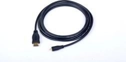 HDMI-ről HDMI Micro kábel v2.0 1,8M aranyozott csatlakozókkal