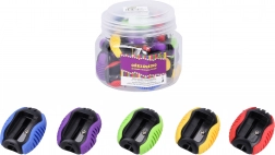 Egylyukú ceruzahegyező 3,3 × 2 × 4 cm, színmix