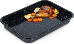 Zománcozott téglalap alakú tepsi 34 × 24 cm, 2,5 l