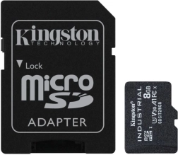 Ipari microSD memóriakártya 8 GB UHS‑I CL10 adapter nélkül