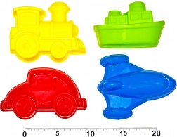 Homokformák - készlet 4 darab