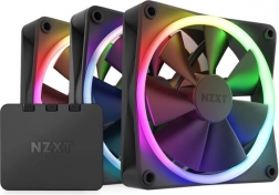 NZXT F120 RGB ventilátor szett 3 darabbal és vezérlővel