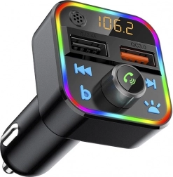 FM Transmitter BLOW Bluetooth 5.1-gyel, QC3.0-val, RGB háttérvilágítással