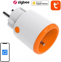NEO okos dugalj fogyasztásméréssel, Zigbee 3.0, 16 A, FR, kompatibilis Apple Home, Google Home és Alexa rendszerekkel