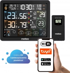 WiFi Meteorológiai állomás légszennyezés mérésével