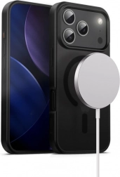 Hybrid Frost MAG tok iPhone 17 Pro-hoz MagSafe – fekete