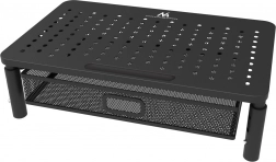 Monitor és notebook állvány 13–32" fiókkal