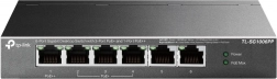 TP-Link SG1006PP gigabites kapcsoló 6 porttal (3 PoE+ 1 PoE++)