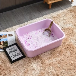Szilikagél macskaalom 1,5 kg, nem csomósodó és pormentes, 3,8 l