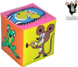 Sípoló kocka KISVAKOND műanyag 7 × 7 cm