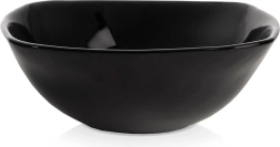 LUNA üvegtál 190 ml fekete 11,5 cm