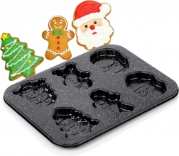 Gránit bevonatú sütőforma süteményhez 35 × 26,5 × 2 cm