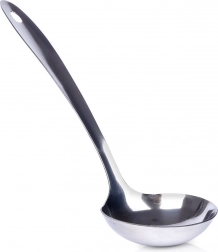 Acél merőkanál 80 ml, 29 cm