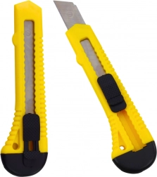 Sárga szegmentált kés 20 mm