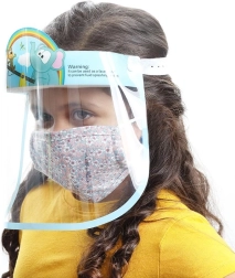 Gyermekellenzős sapka elefántarc mintával