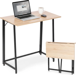 Összecsukható íróasztal 80 × 45 cm loft stílusban MODERNHOME