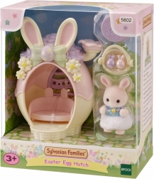 Sylvanian Families húsvéti nyuszi – tavaszi házikó babával
