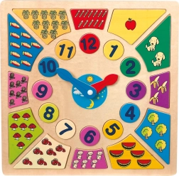 Bedugós fa kirakó – tanuld meg az órát small foot