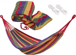 Kerti szövet függőágy tokkal, teherbírás 120 kg