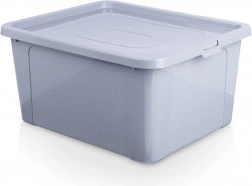 Műanyag tárolódoboz fedéllel 20 l – Vilde