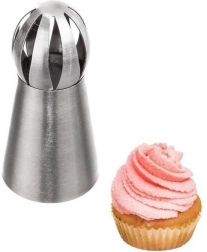 Rozsdamentes acél twist cukrász díszítőcső