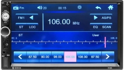 Podofo multimédia monitor autóba 7" Bluetooth-szal és Mirror Link-kel