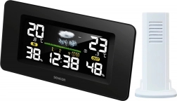 SWS 5270 meteorológiai állomás színes LCD kijelzővel