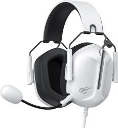 HAVIT H2033D gaming headset, fehér–fekete