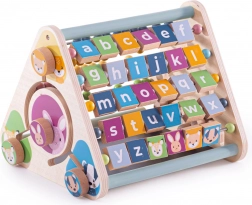 Bigjigs Toys fa aktív háromszög állatokkal