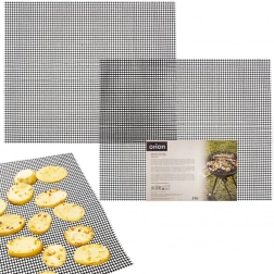 Teflonos grillszálas alátét 40 × 33 cm, 2 db