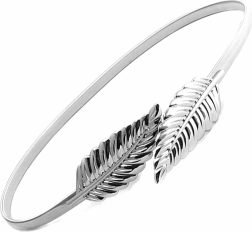 Bq53h női öv 68-100 cm ezüst