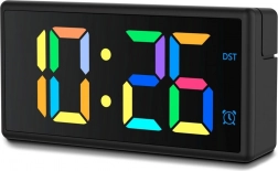 Hama Ibiza elektronikus ébresztőóra, fekete