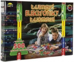 Az elektronika titkai – 500 elemes kísérlet (építőkészlet 6 éves kortól)