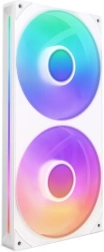 Dupla 280 mm RGB ventilátor NZXT F RGB Core PWM – fehér