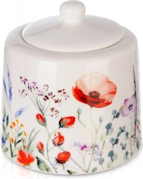 Maki porcelán cukortartó 320 ml, fehér