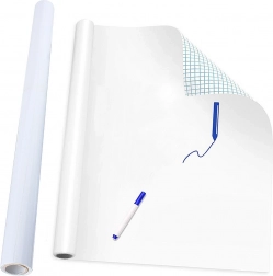 Öntapadó fehér törölhető tábla 200 × 45 cm MAZAK