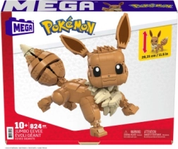 MEGA POKÉMON jumbo Eevee építőkészlet 28 cm (824 elem)