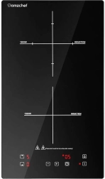 AMZCHEF indukciós, kétzónás főzőlap