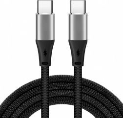 USB C típusú kábel 2m fekete