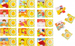 Small Foot Fa puzzle Óra